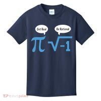 Funny Get Real Be Rational Shirt Pi Math Teacher Geek Kids T-Shirt thumb 0