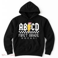 First Grade Rocks Teacher 1st Grade Hoodie thumb 0