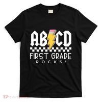 First Grade Rocks Teacher 1st Grade T-Shirt thumb 0