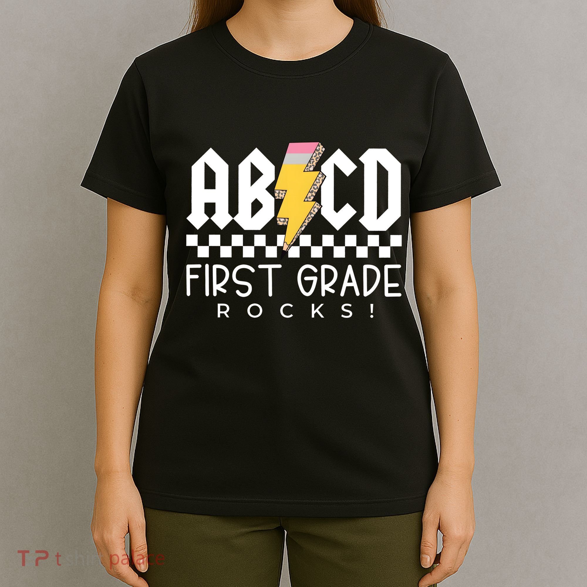 First Grade Rocks Teacher 1st Grade T-Shirt