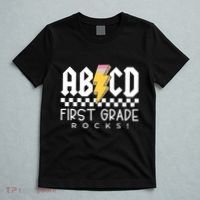 First Grade Rocks Teacher 1st Grade T-Shirt thumb 5