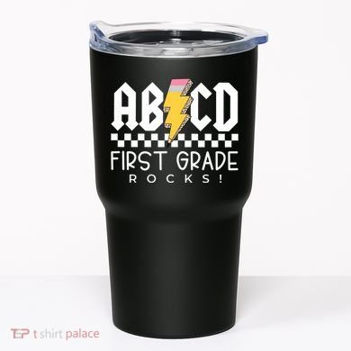 First Grade Rocks Teacher 1st Grade Tumbler