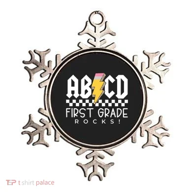 First Grade Rocks Teacher 1st Grade Ornament