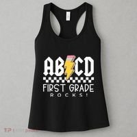First Grade Rocks Teacher 1st Grade Women's Tank Top thumb 3