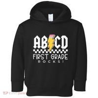 First Grade Rocks Teacher 1st Grade Toddler Hoodie thumb 0