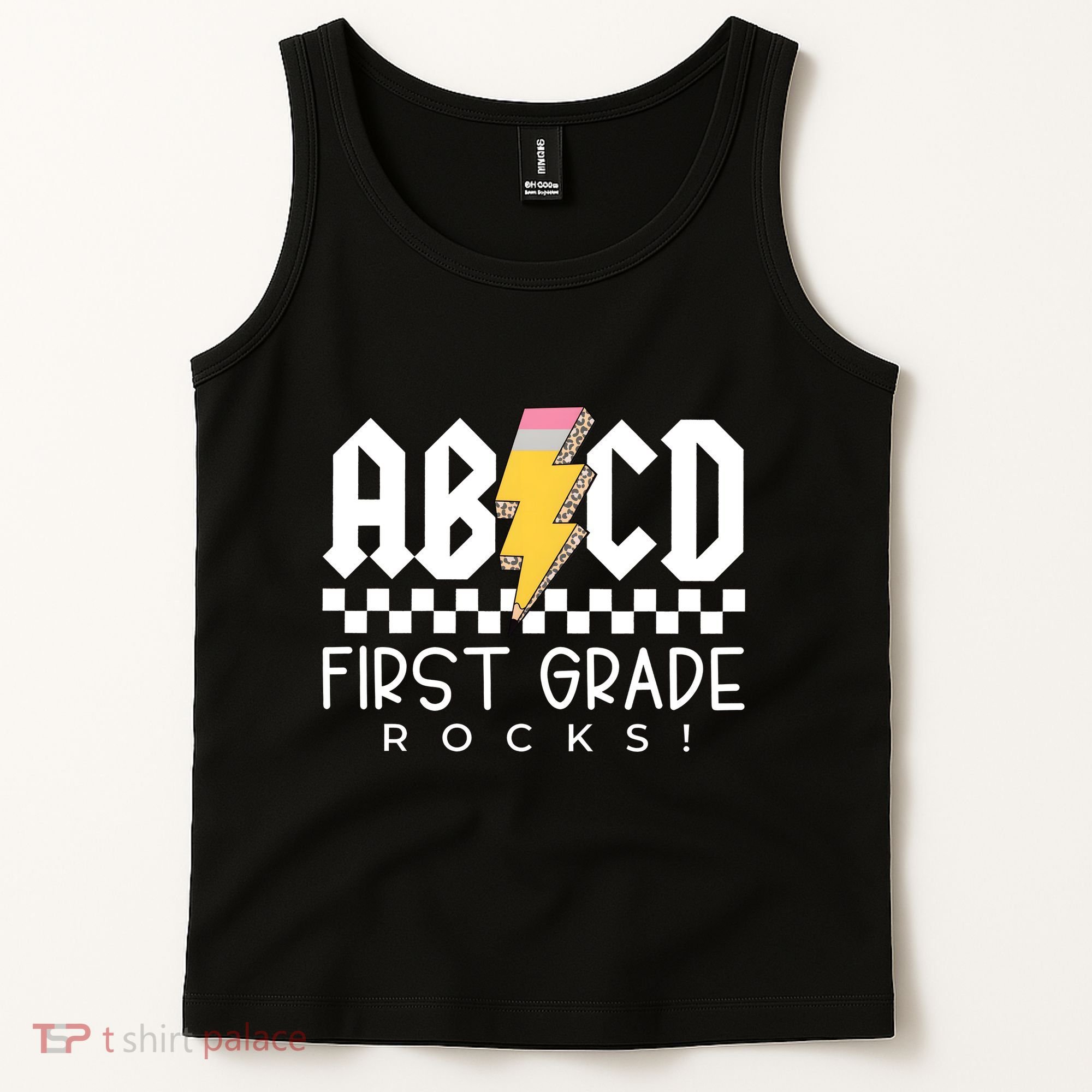 First Grade Rocks Teacher 1st Grade Tank Top