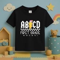 First Grade Rocks Teacher 1st Grade Toddler T-Shirt thumb 3
