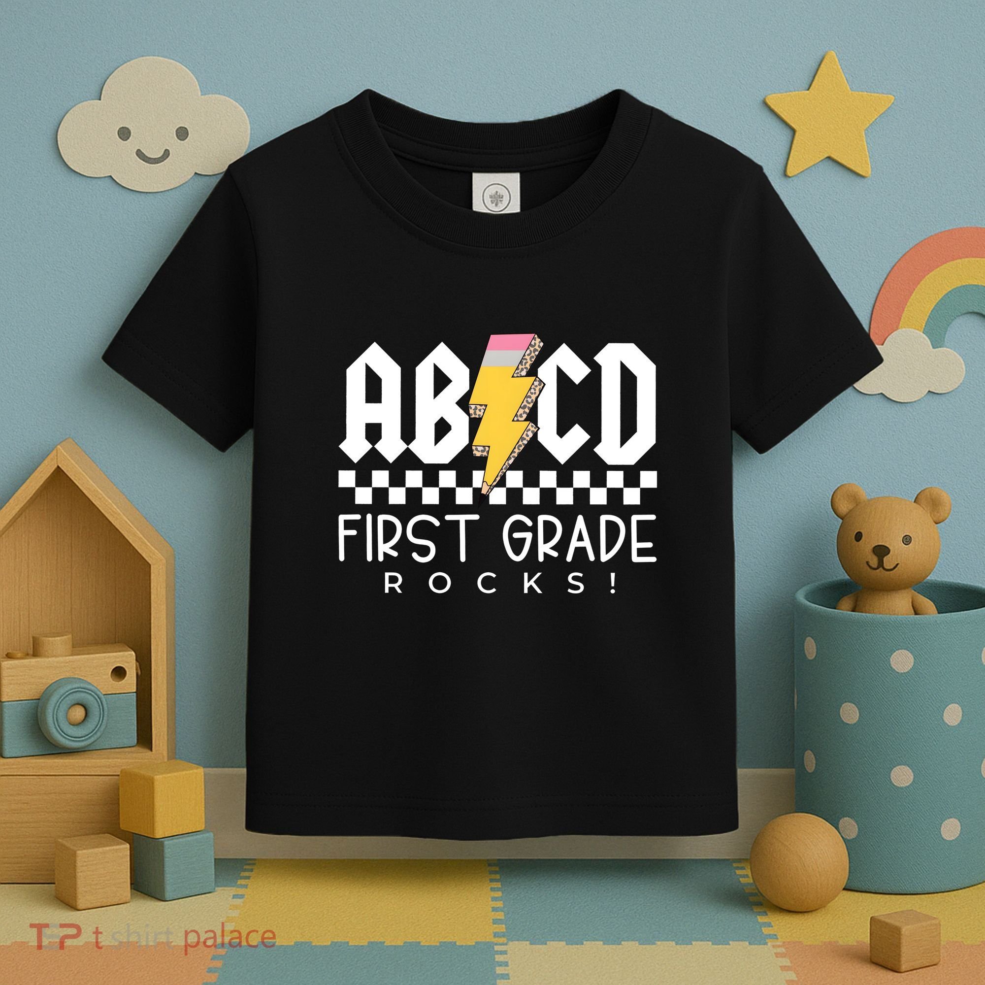 First Grade Rocks Teacher 1st Grade Toddler T-Shirt