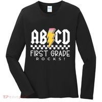 First Grade Rocks Teacher 1st Grade Women's Long Sleeve Shirt thumb 0