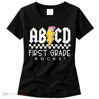 First Grade Rocks Teacher 1st Grade Women's T-Shirt