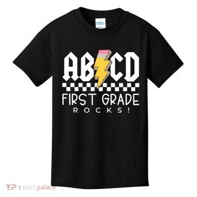 First Grade Rocks Teacher 1st Grade Kids T-Shirt