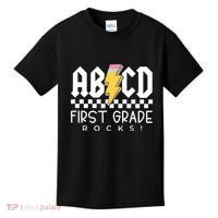 First Grade Rocks Teacher 1st Grade Kids T-Shirt thumb 0
