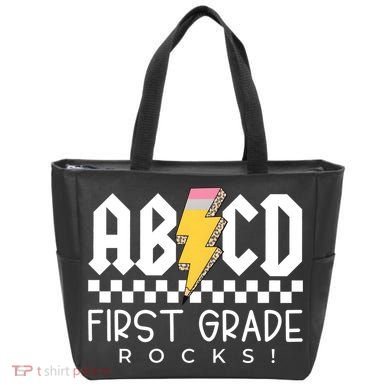 First Grade Rocks Teacher 1st Grade Tote Bag