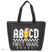 First Grade Rocks Teacher 1st Grade Tote Bag thumb 0