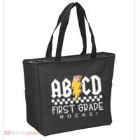 First Grade Rocks Teacher 1st Grade Tote Bag thumb 2
