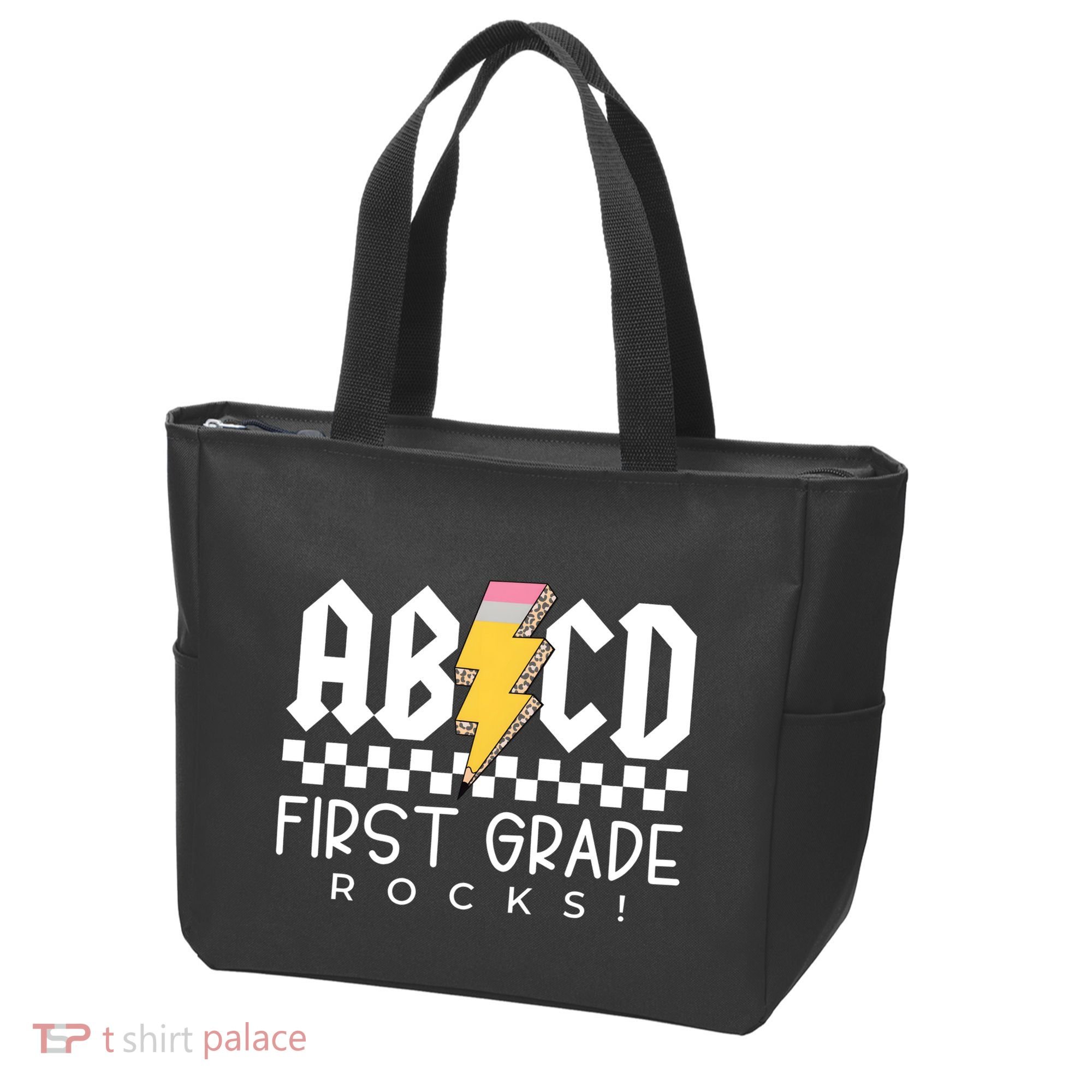 First Grade Rocks Teacher 1st Grade Tote Bag