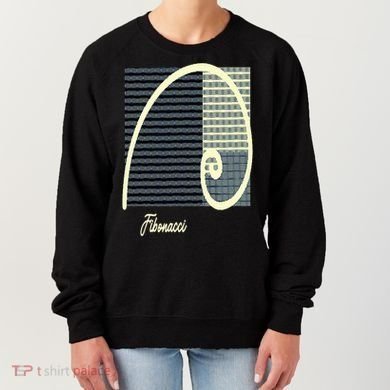 Fibonacci Golden Ratio spiral Women's Sweatshirt