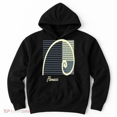 Fibonacci Golden Ratio spiral Hoodie