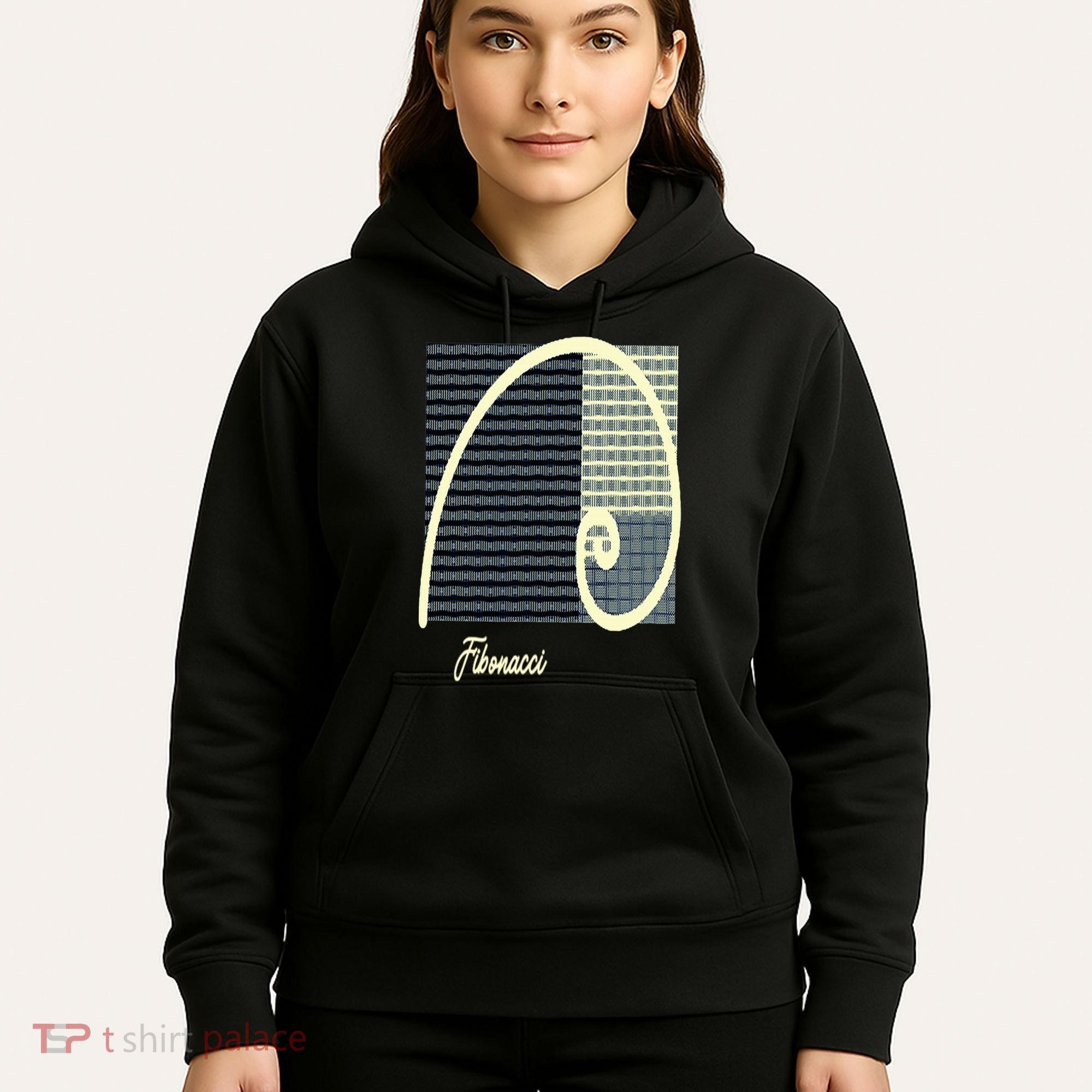 Fibonacci Golden Ratio spiral Hoodie