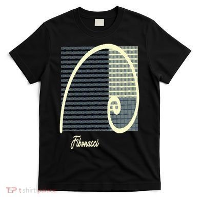 Fibonacci Golden Ratio spiral T-Shirt