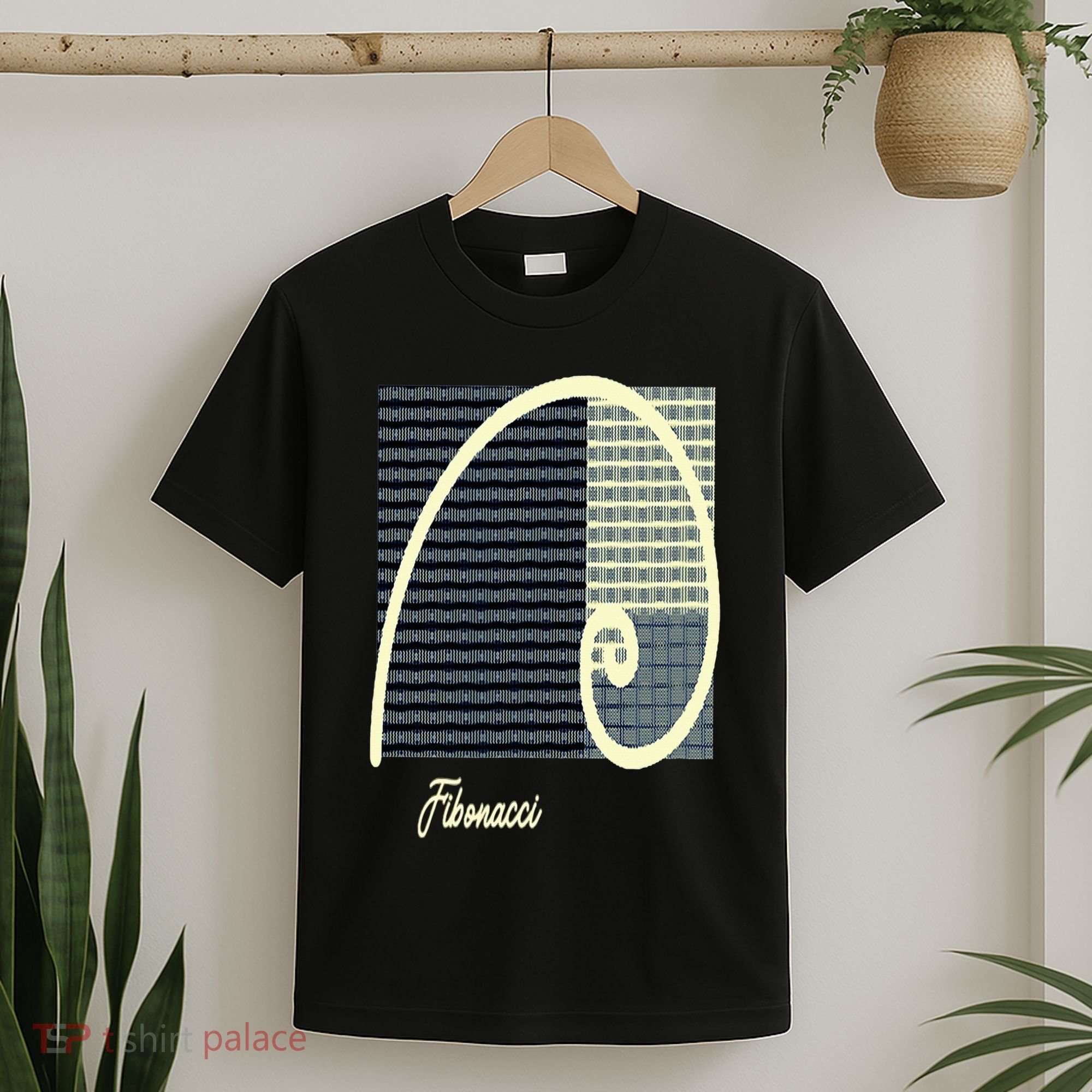 Fibonacci Golden Ratio spiral T-Shirt