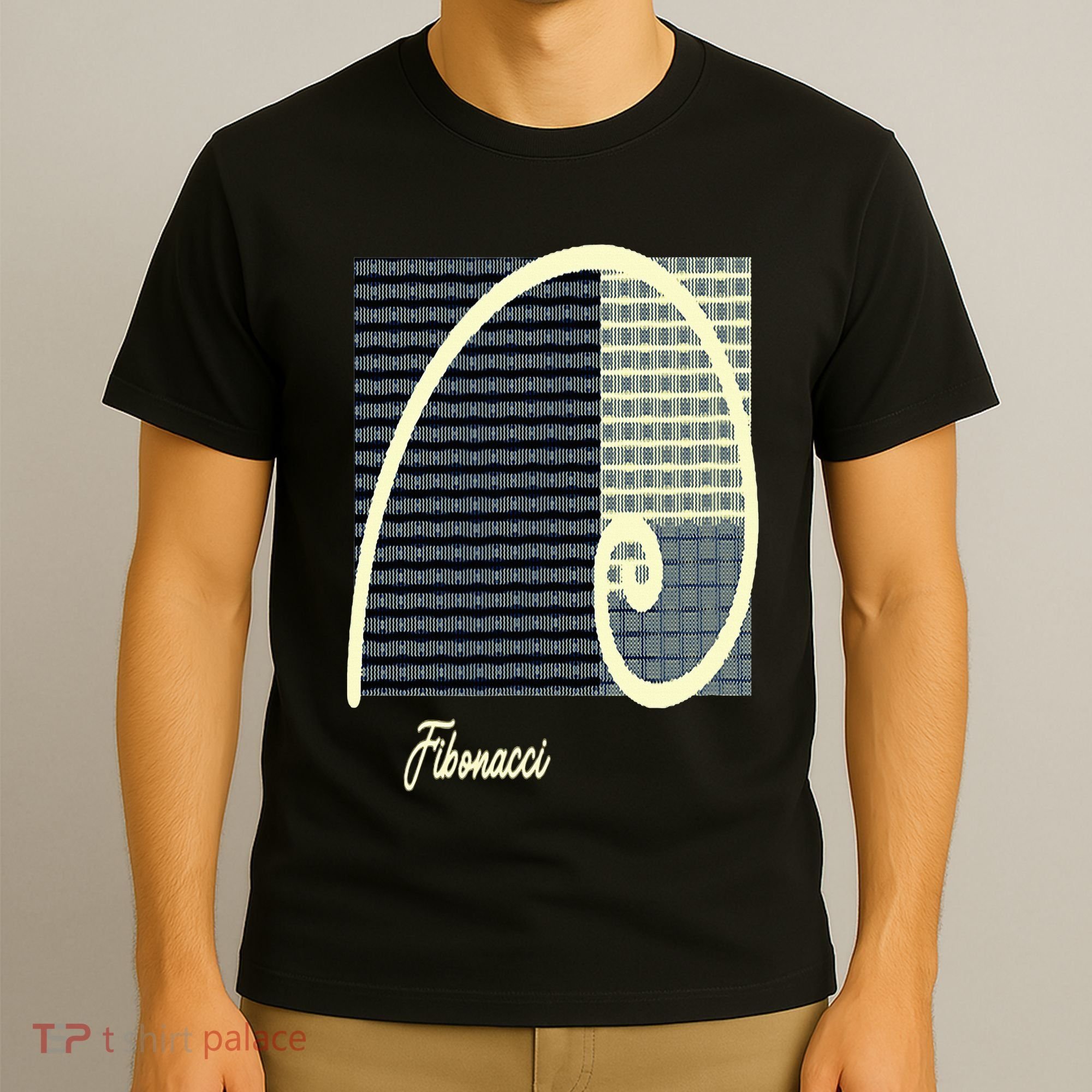 Fibonacci Golden Ratio spiral T-Shirt