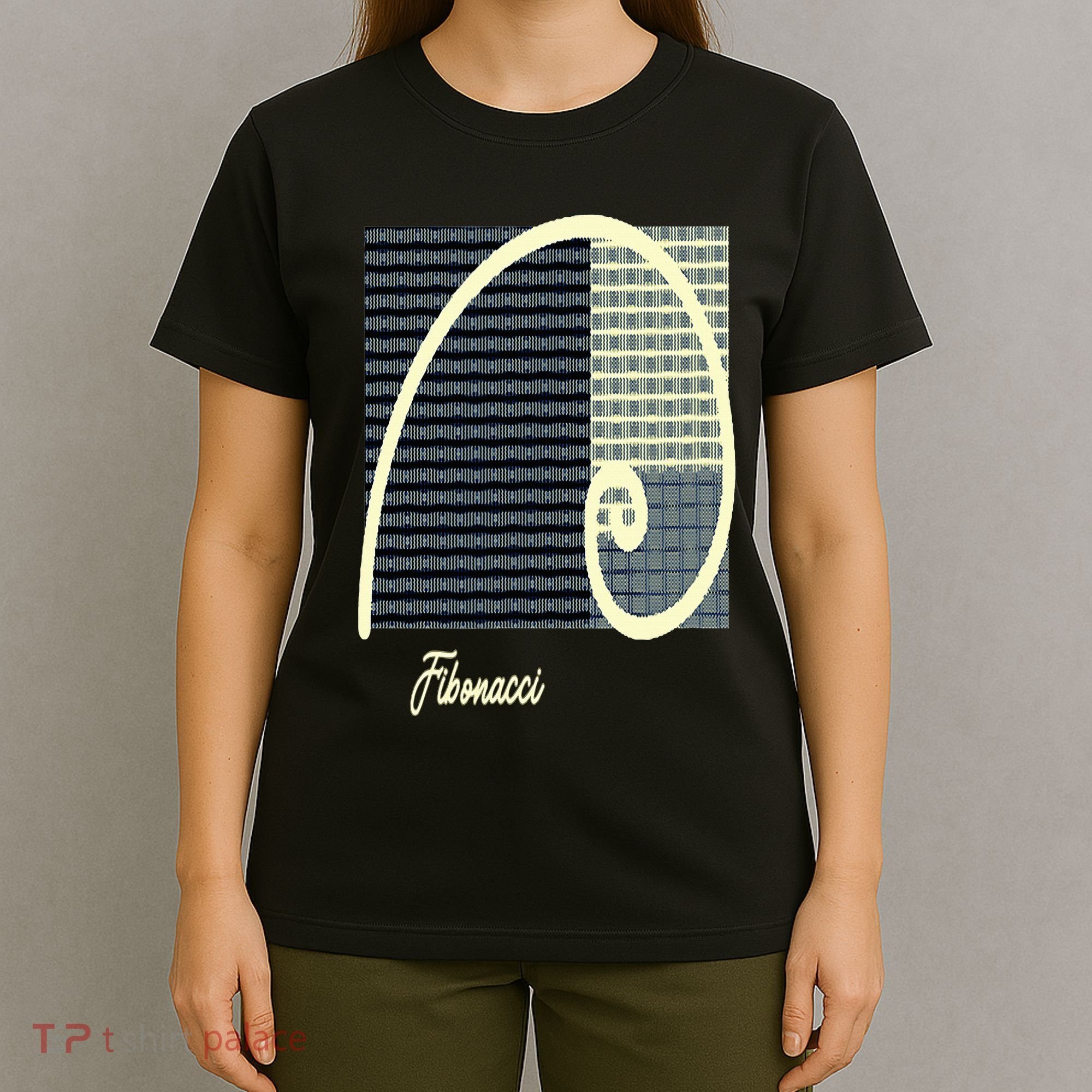 Fibonacci Golden Ratio spiral T-Shirt