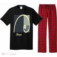 Fibonacci Golden Ratio spiral Pajama Set thumb 0