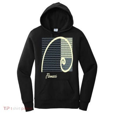 Fibonacci Golden Ratio spiral Women's Hoodie