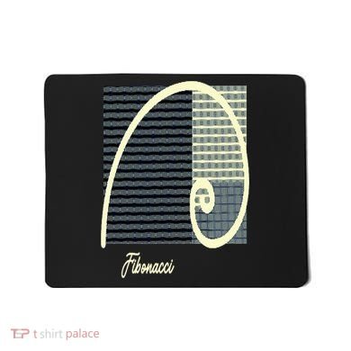 Fibonacci Golden Ratio spiral Mousepad