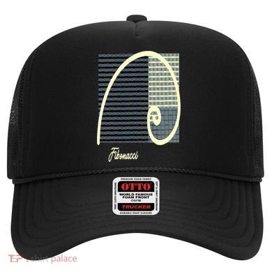 Fibonacci Golden Ratio spiral Hat