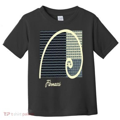 Fibonacci Golden Ratio spiral Toddler T-Shirt