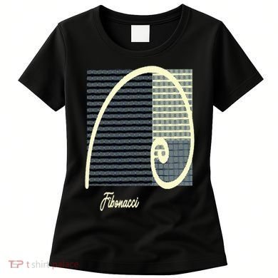 Fibonacci Golden Ratio spiral Women's T-Shirt