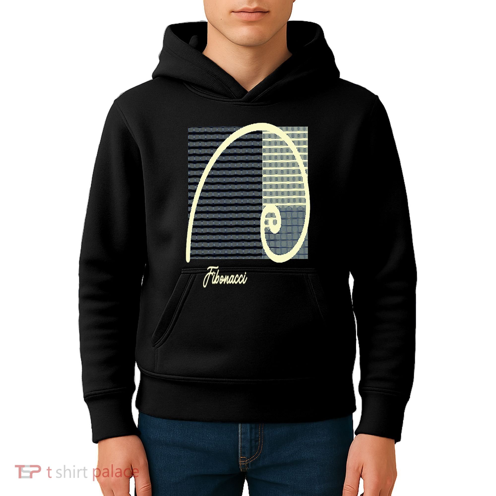 Fibonacci Golden Ratio spiral Kids Hoodie