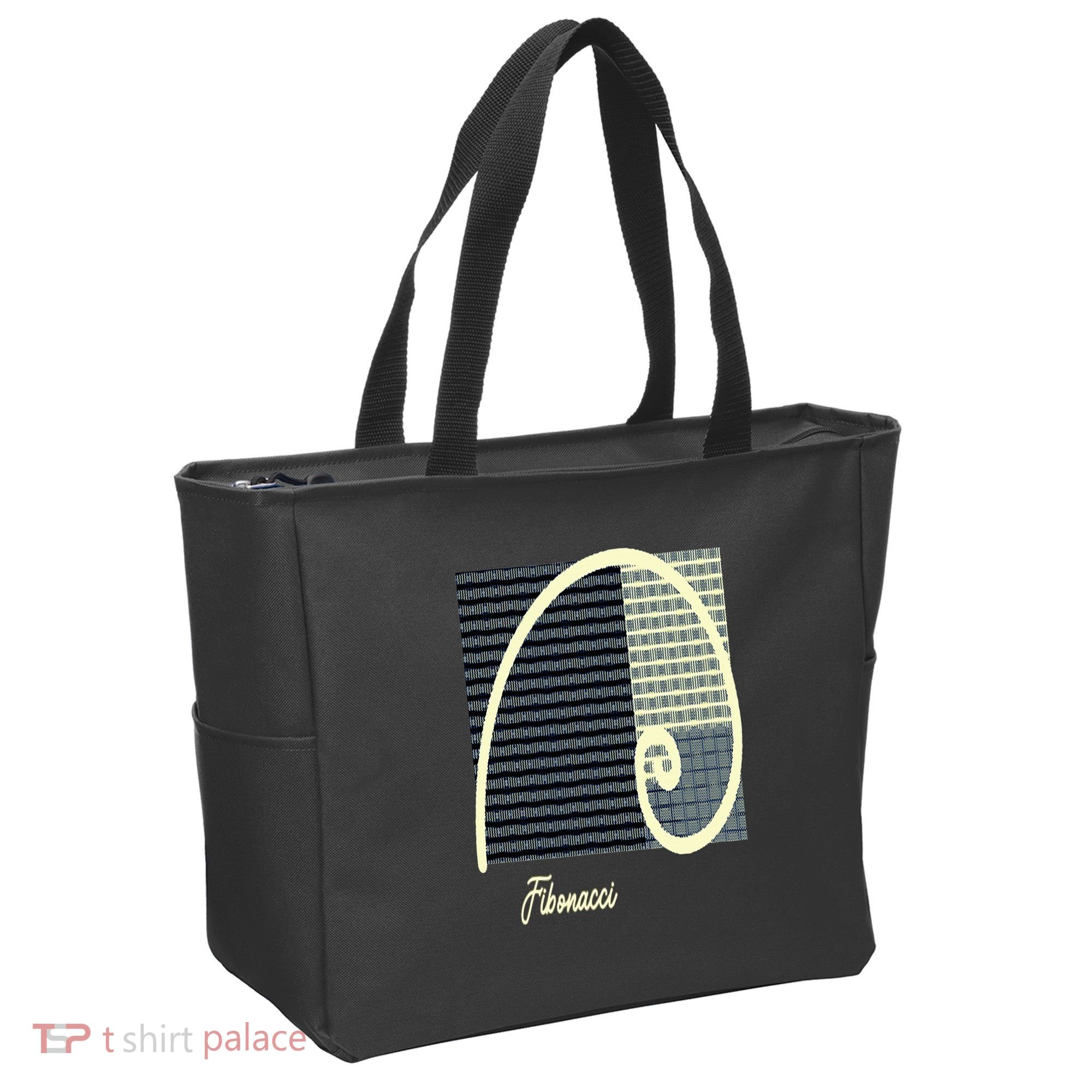 Fibonacci Golden Ratio spiral Tote Bag