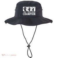 Funny Game Rock Paper Scissors Champion Bucket Hat thumb 0