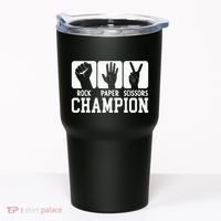 Funny Game Rock Paper Scissors Champion Tumbler thumb 0