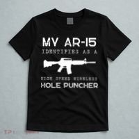 Funny Gun Righs Second Amendment My AR 15 T-Shirt thumb 5