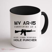 Funny Gun Righs Second Amendment My AR 15 Coffee Mug thumb 1