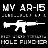 Funny Gun Righs Second Amendment My AR 15 Coaster thumb 2