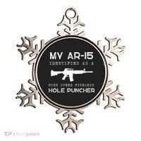 Funny Gun Righs Second Amendment My AR 15 Ornament thumb 0