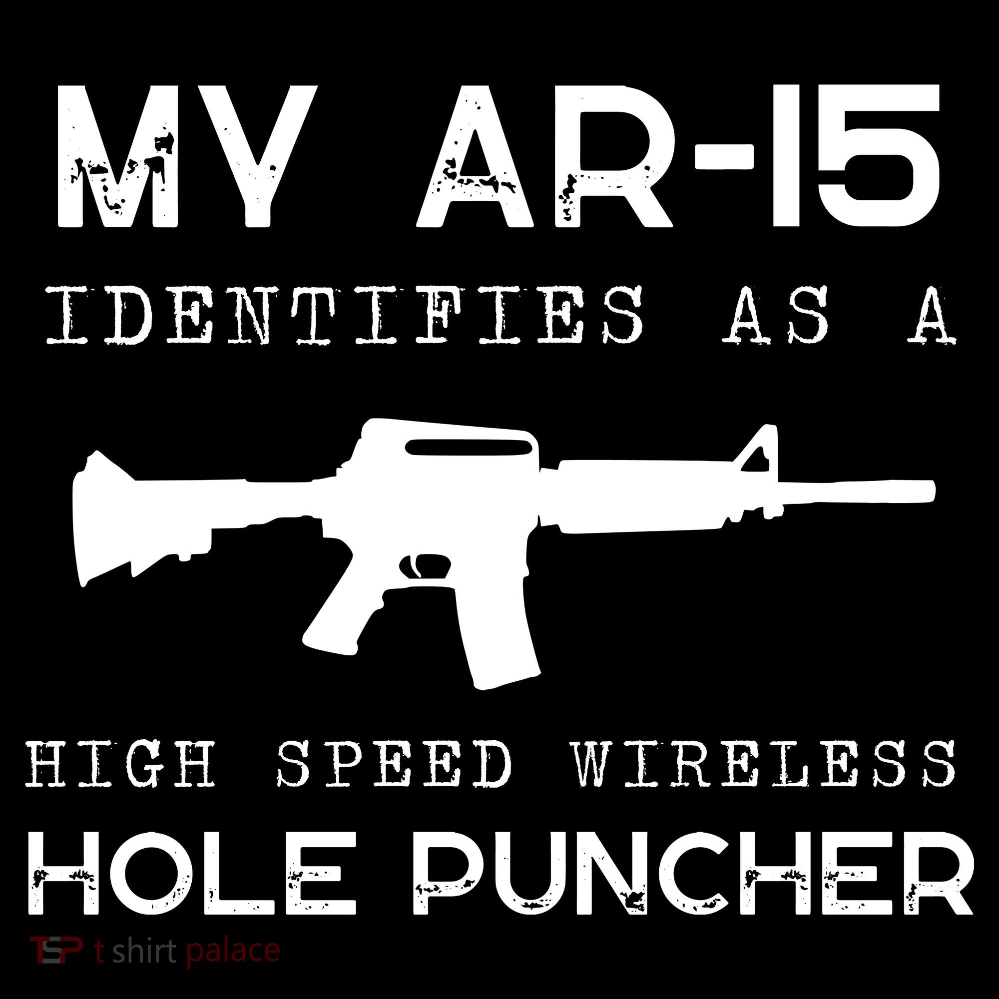 Funny Gun Righs Second Amendment My AR 15 Toddler Hoodie