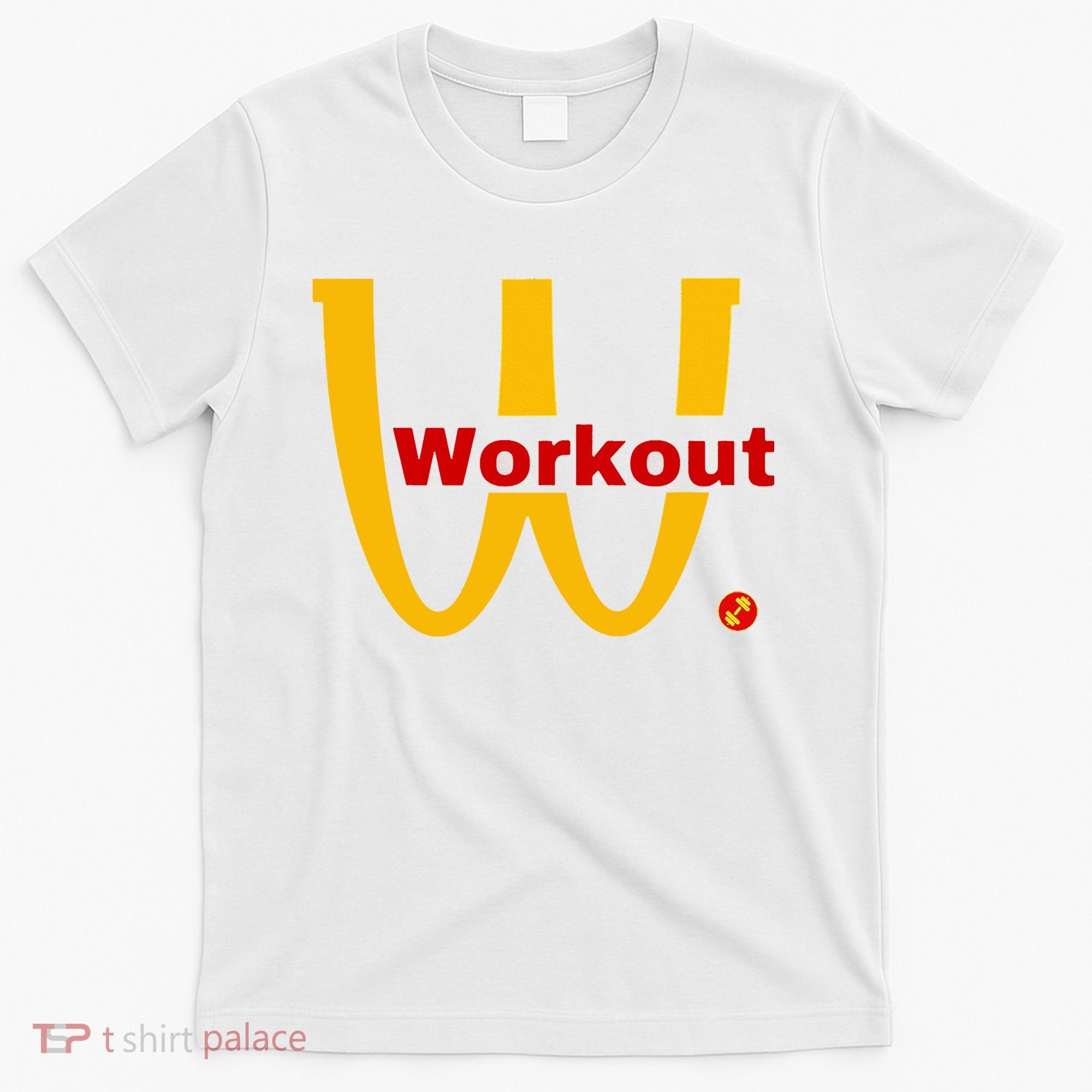 Fitness Gym Sarcastic Spoof Parody Logo Funny Workout T-Shirt