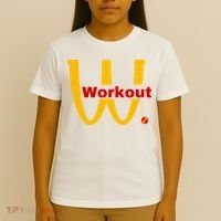 Fitness Gym Sarcastic Spoof Parody Logo Funny Workout T-Shirt thumb 4
