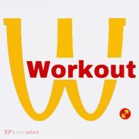 Fitness Gym Sarcastic Spoof Parody Logo Funny Workout Baby Bodysuit thumb 2