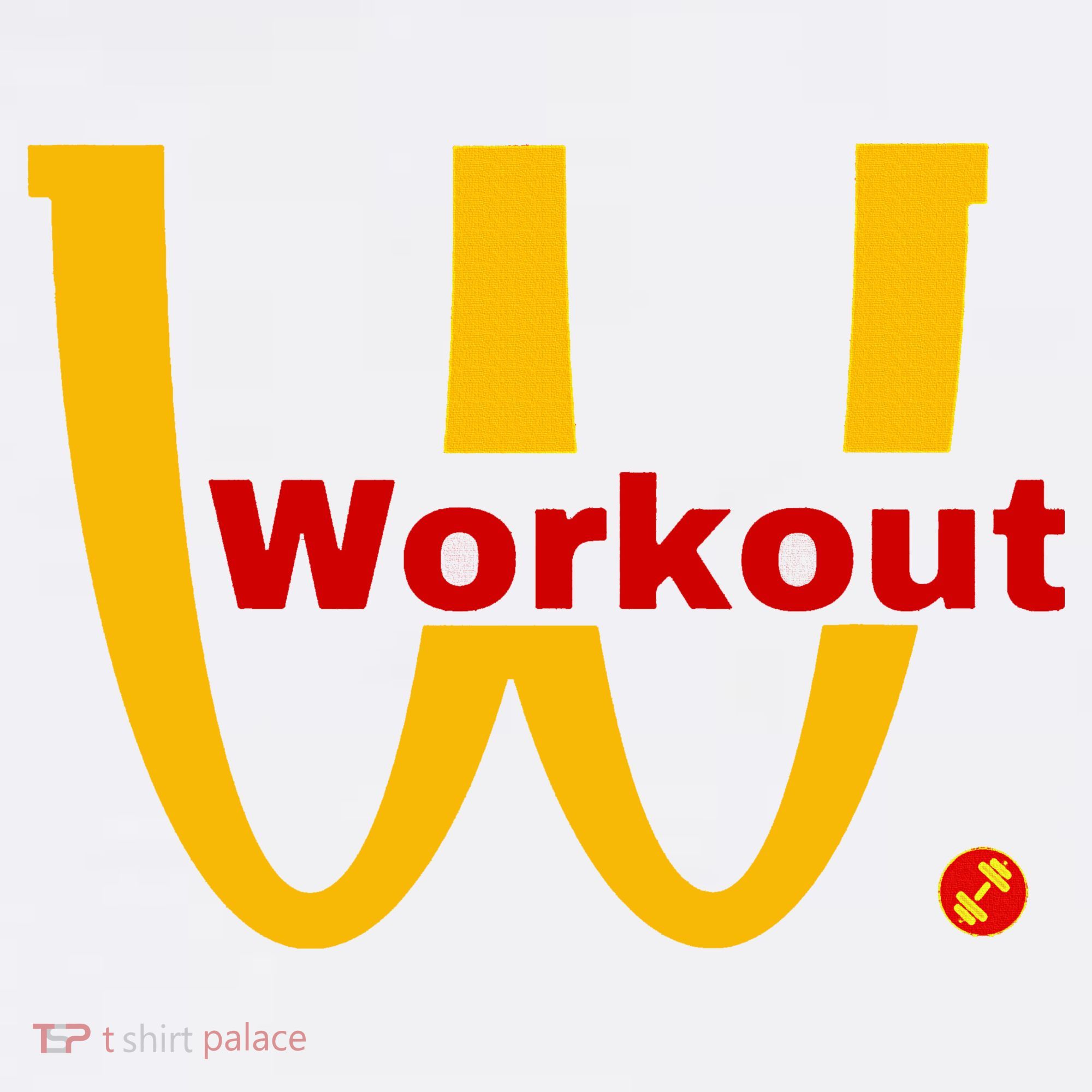 Fitness Gym Sarcastic Spoof Parody Logo Funny Workout Baby Bodysuit