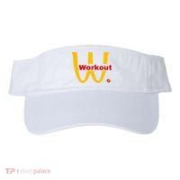 Fitness Gym Sarcastic Spoof Parody Logo Funny Workout Visor thumb 0