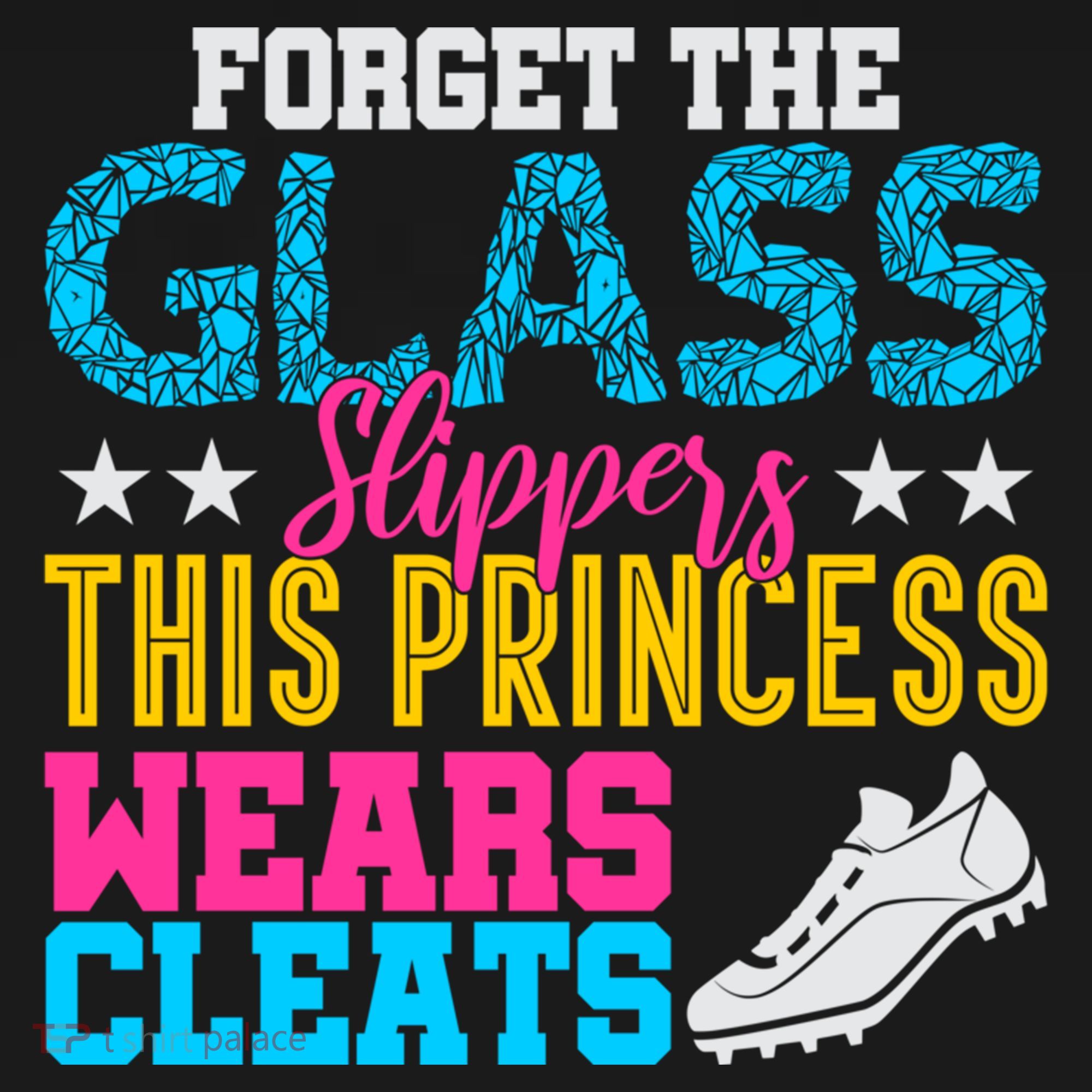 Forget Glass Slippers Princess Wears Cleats Soccer Softball Cute Gift Ornament