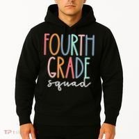 Fourth Grade Squad 4th Teacher Crew Back To School Team Hoodie thumb 2