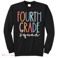 Fourth Grade Squad 4th Teacher Crew Back To School Team Sweatshirt thumb 0